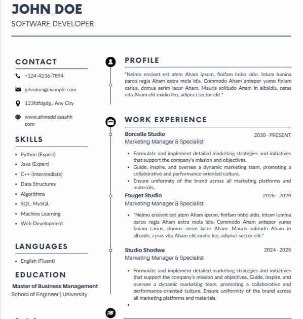 CV