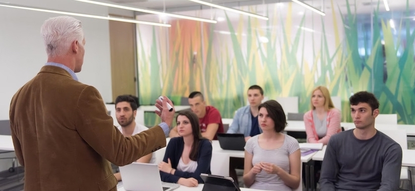 Training and Development: An image portraying employees engaged in a training session or workshop, highlighting the importance of continuous learning in a skills-first approach