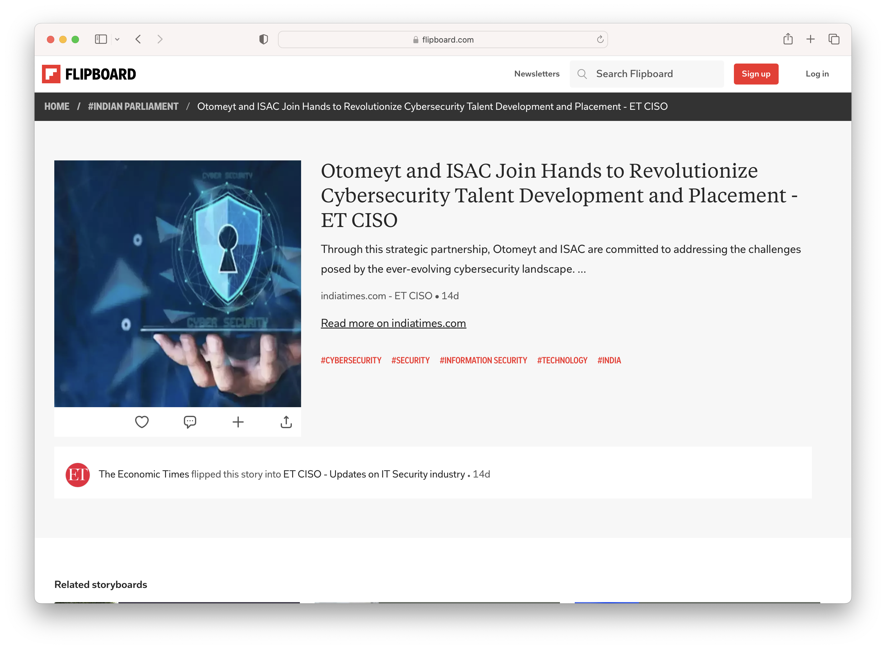 Otomeyt and ISAC Join Hands to Revolutionize Cybersecurity Talent Development and Placement